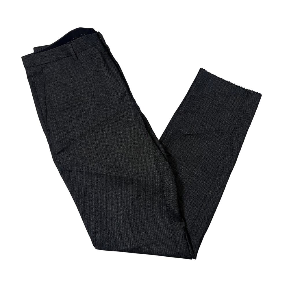 HUGO Hesten Dress Pant Extra Slim Fit -Wool blend-Charcoal- Sz 34R